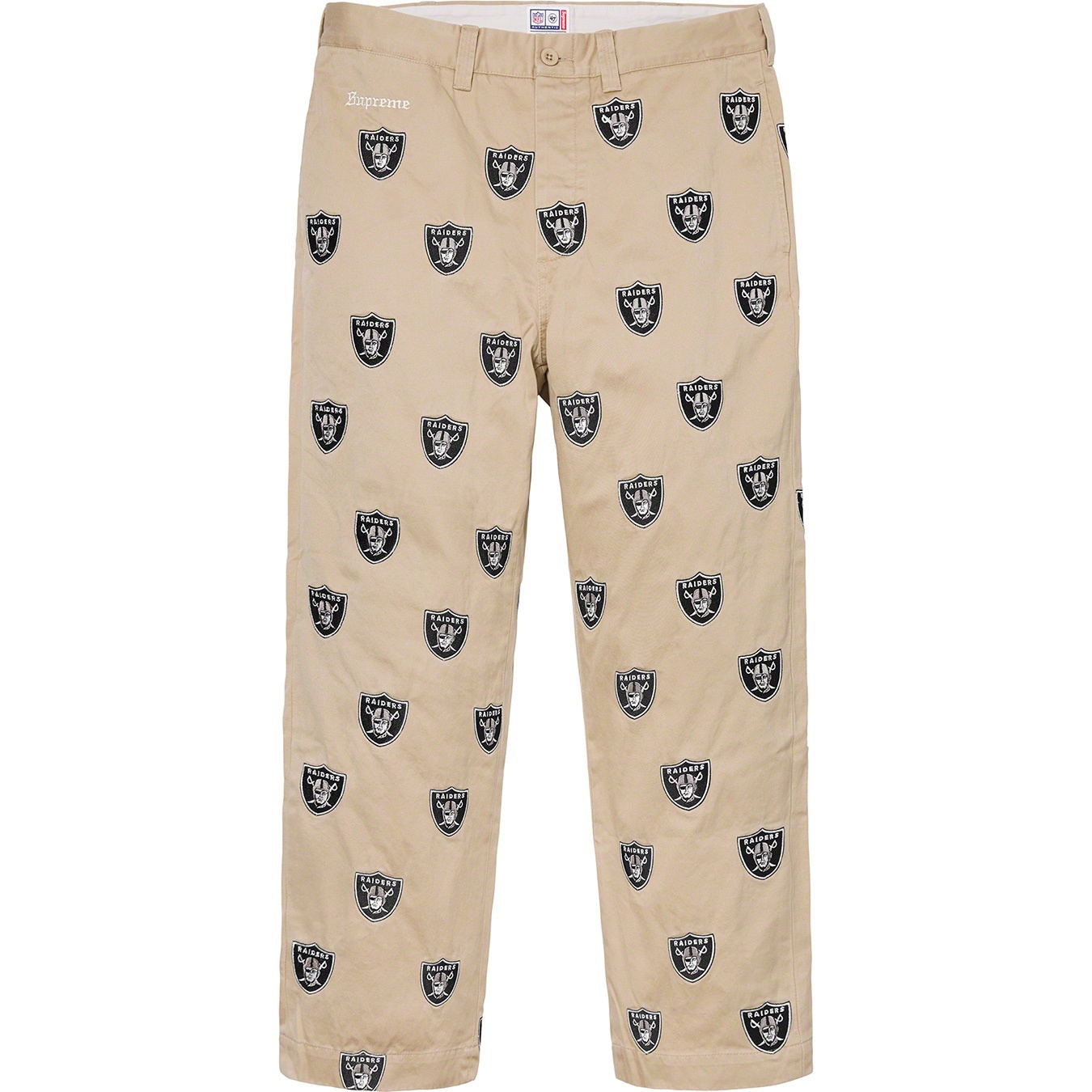 Supreme®/NFL/Raiders/'47 Embroidered Chino Pant view 5